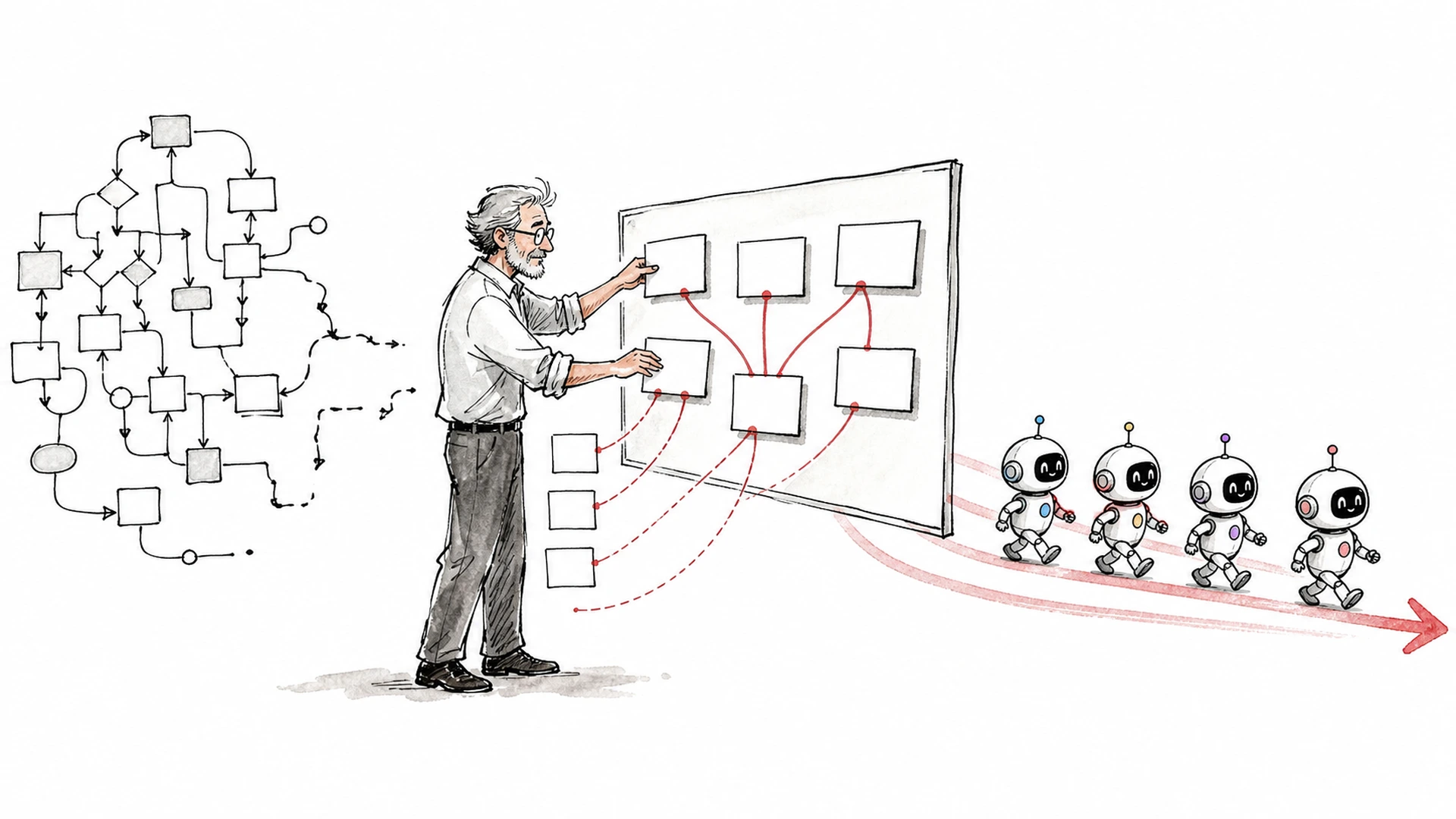 AI 도입의 95%는 왜 멈추는가. 자동화라는 착각과 에이전트, 온톨로지